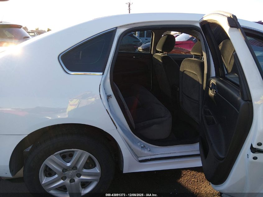 2011 Chevrolet Impala Ls VIN: 2G1WF5EK5B1209587 Lot: 43891373