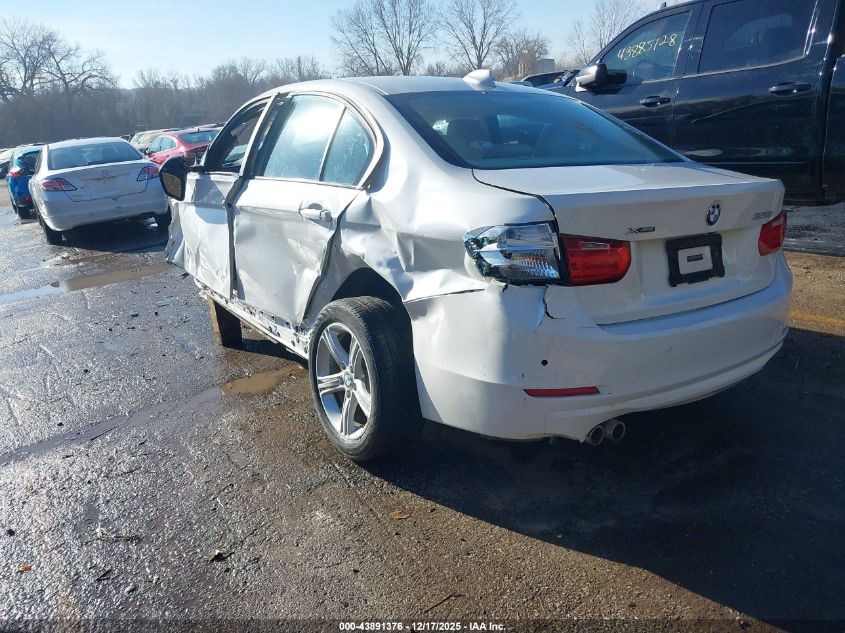 2013 BMW 328I xDrive VIN: WBA3B5G51DNS02129 Lot: 43891376