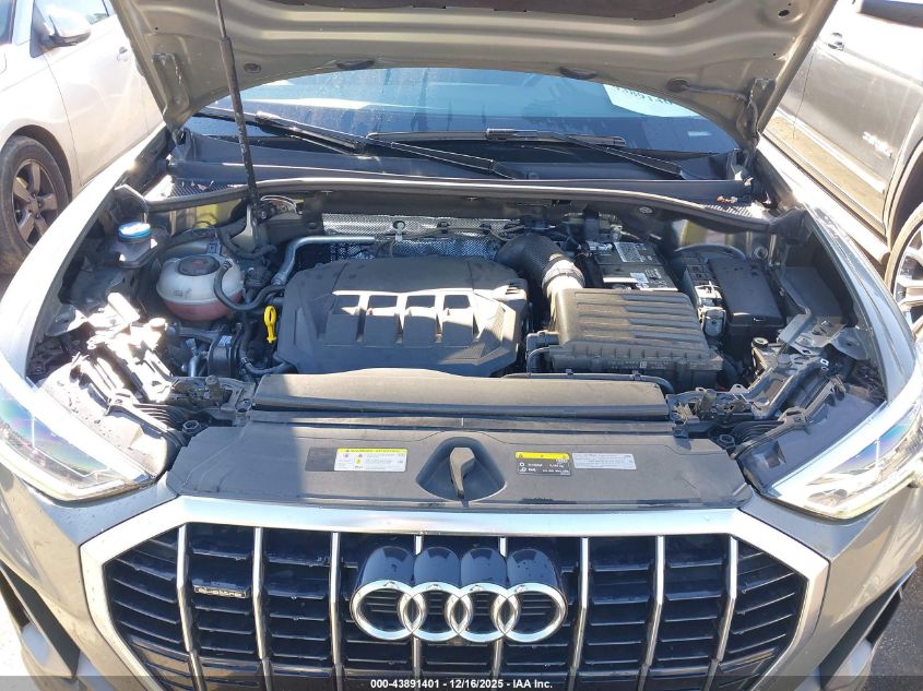 2022 Audi Q3 Premium Plus 45 Tfsi S Line Quattro Tiptronic VIN: WA1EECF38N1081514 Lot: 43891401