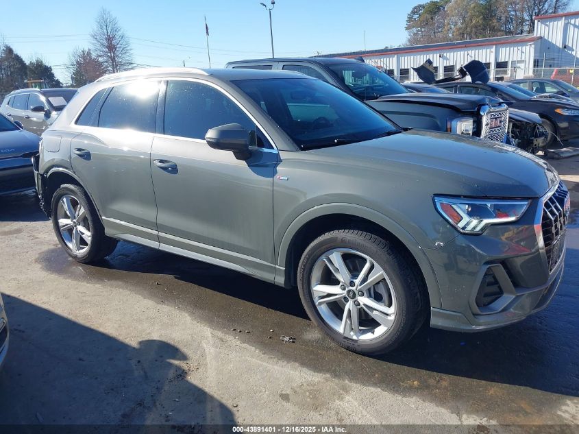 2022 Audi Q3 Premium Plus 45 Tfsi S Line Quattro Tiptronic VIN: WA1EECF38N1081514 Lot: 43891401