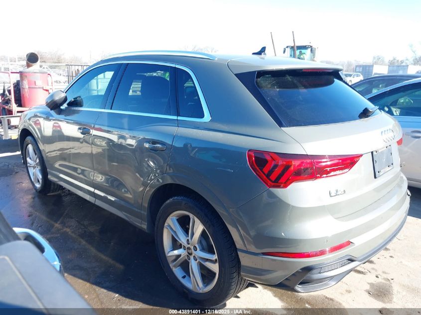 2022 Audi Q3 Premium Plus 45 Tfsi S Line Quattro Tiptronic VIN: WA1EECF38N1081514 Lot: 43891401
