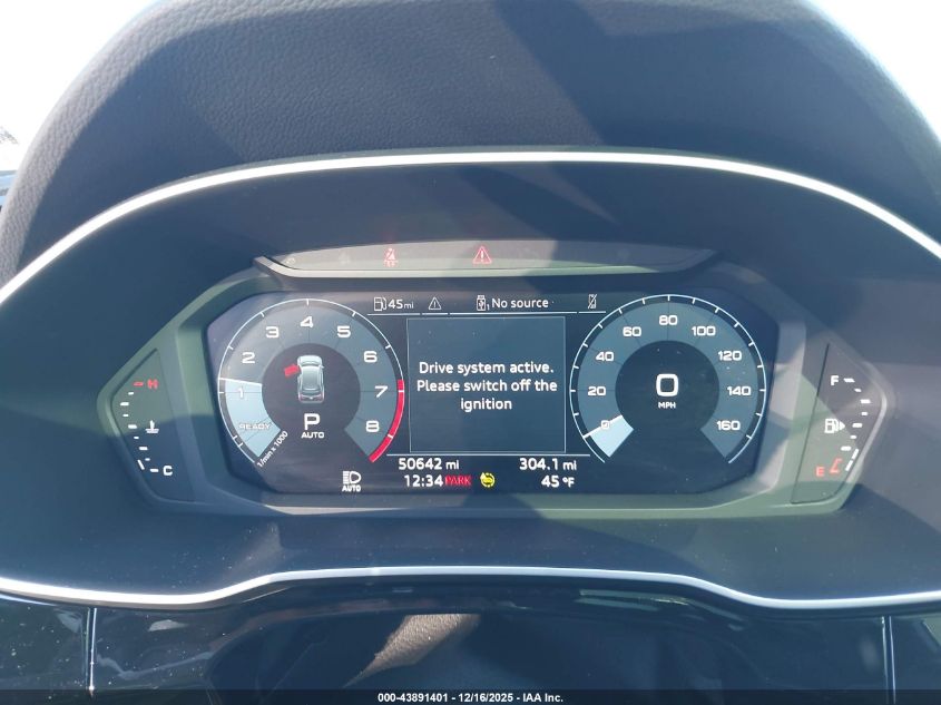 2022 Audi Q3 Premium Plus 45 Tfsi S Line Quattro Tiptronic VIN: WA1EECF38N1081514 Lot: 43891401