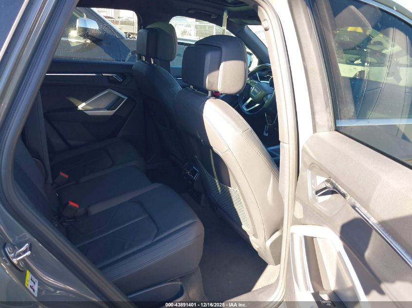 2022 Audi Q3 Premium Plus 45 Tfsi S Line Quattro Tiptronic VIN: WA1EECF38N1081514 Lot: 43891401