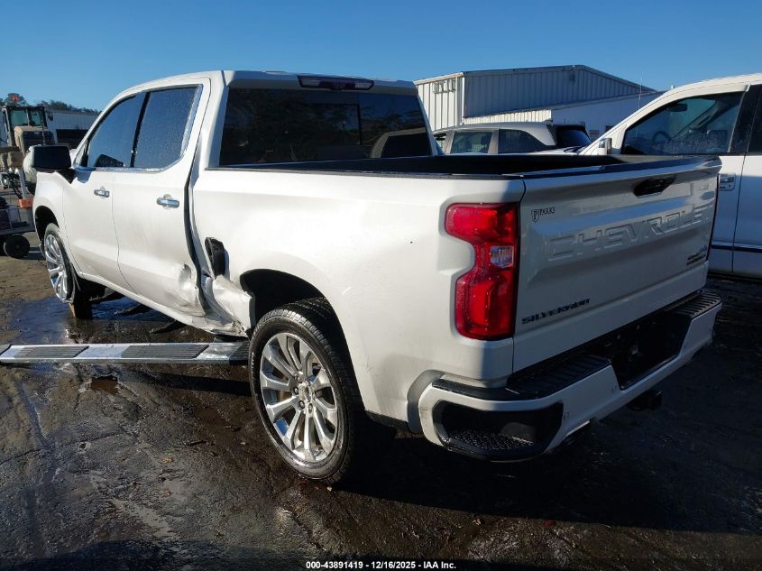 2021 Chevrolet Silverado 1500 4Wd Short Bed High Country VIN: 3GCUYHED7MG155571 Lot: 43891419