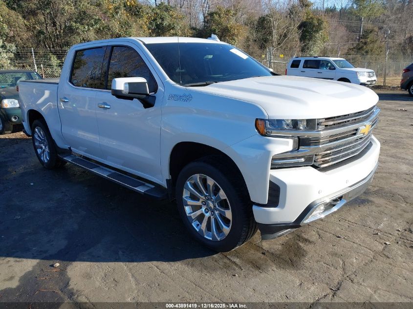 2021 Chevrolet Silverado 1500 4Wd Short Bed High Country VIN: 3GCUYHED7MG155571 Lot: 43891419