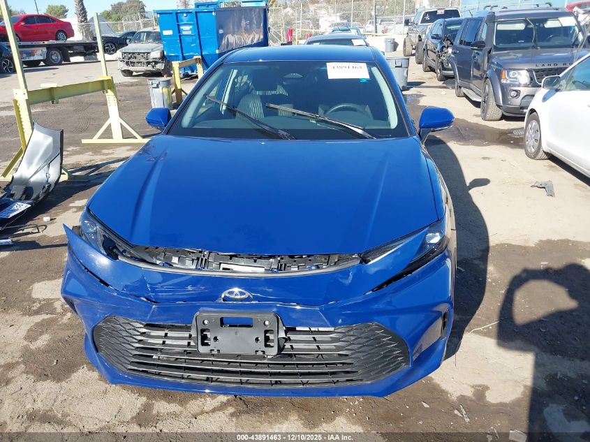 2025 Toyota Camry Le VIN: 4T1DAACK2SU049158 Lot: 43891463