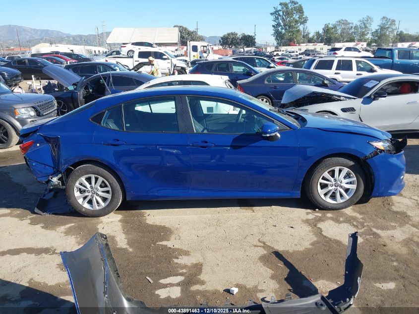 2025 Toyota Camry Le VIN: 4T1DAACK2SU049158 Lot: 43891463