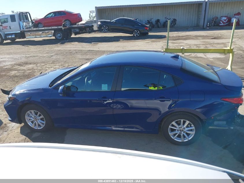 2025 Toyota Camry Le VIN: 4T1DAACK2SU049158 Lot: 43891463