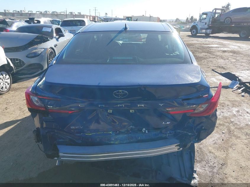2025 Toyota Camry Le VIN: 4T1DAACK2SU049158 Lot: 43891463