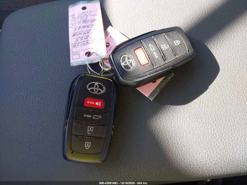 2025 Toyota Camry Le VIN: 4T1DAACK2SU049158 Lot: 43891463