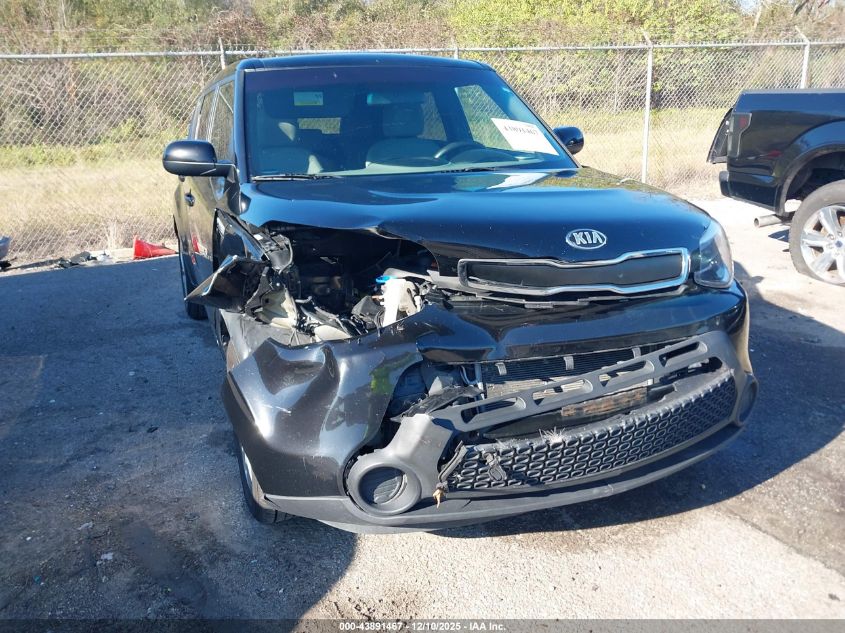 2016 Kia Soul VIN: KNDJN2A26G7263354 Lot: 43891467