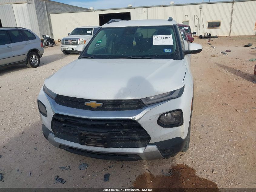 2022 Chevrolet Trailblazer Fwd Lt VIN: KL79MPSL7NB109575 Lot: 43891487