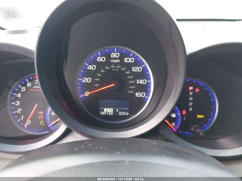 2009 Acura Rdx VIN: 5J8TB18259A008705 Lot: 43891491