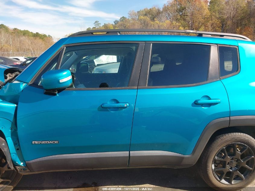 2020 Jeep Renegade Altitude Fwd VIN: ZACNJABBXLPL39979 Lot: 43891496
