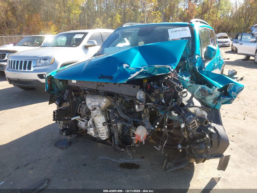 2020 Jeep Renegade Altitude Fwd VIN: ZACNJABBXLPL39979 Lot: 43891496