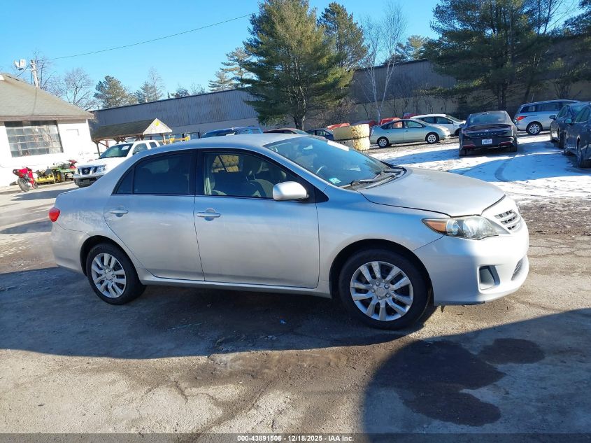 2013 Toyota Corolla Le VIN: 5YFBU4EE1DP174731 Lot: 43891506