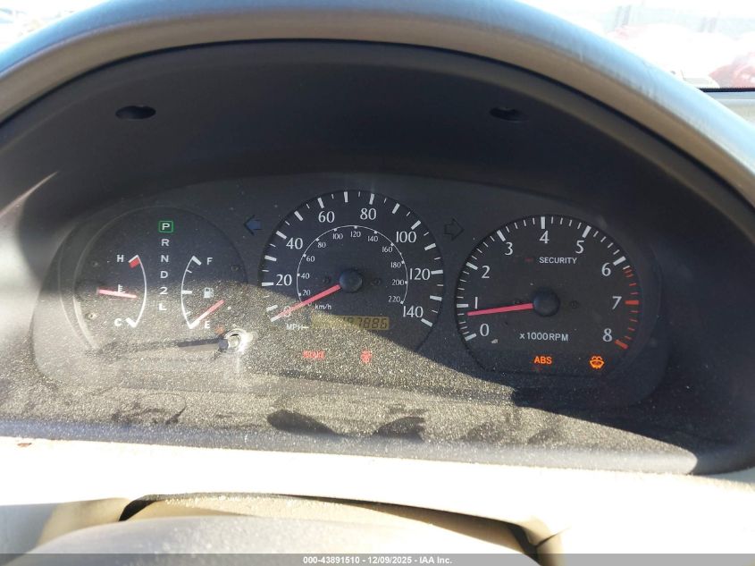 2000 Toyota Camry Solara Sle V6 VIN: 2T1CF22P6YC371585 Lot: 43891510