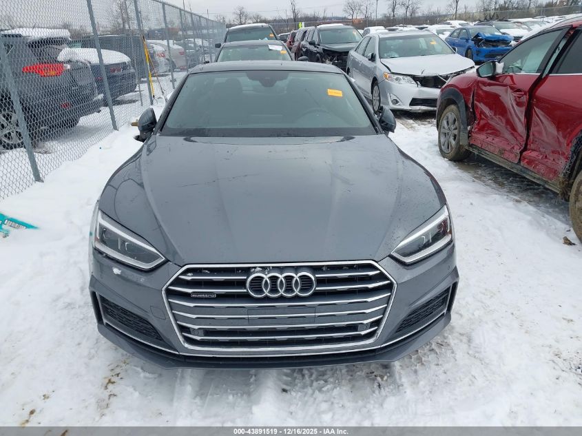 2018 Audi A5 2.0T Premium VIN: WAUTNAF59JA002619 Lot: 43891519