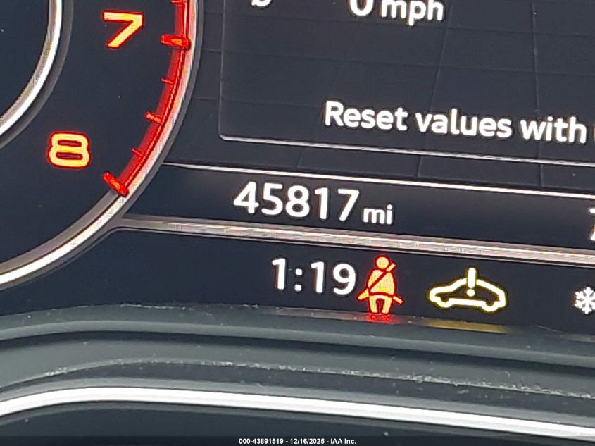 2018 Audi A5 2.0T Premium VIN: WAUTNAF59JA002619 Lot: 43891519