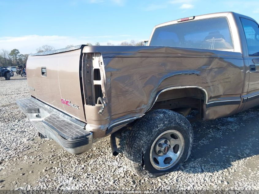 1997 GMC Sierra 1500 Sl Wideside VIN: 1GTEC14R5VZ540300 Lot: 43891521