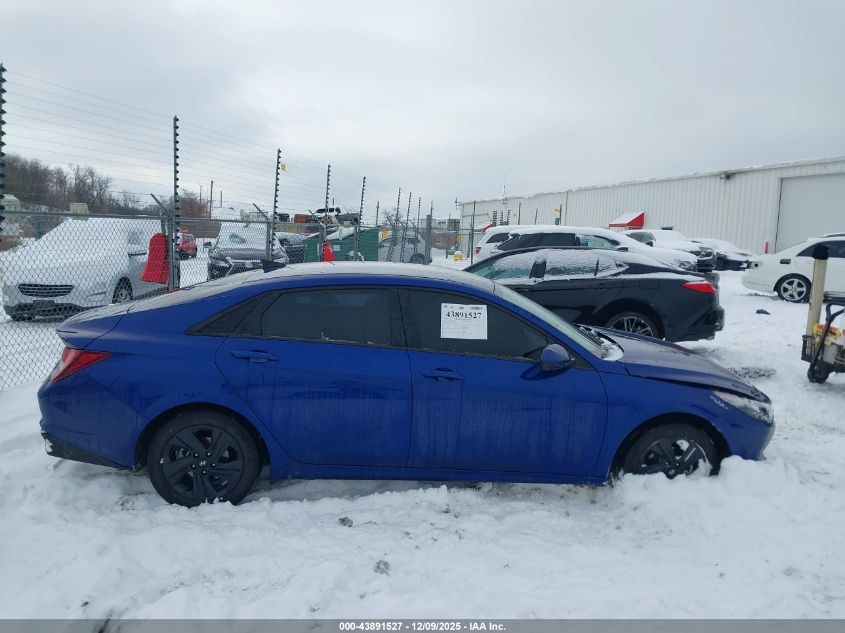 2023 Hyundai Elantra Sel VIN: 5NPLM4AG3PH105813 Lot: 43891527