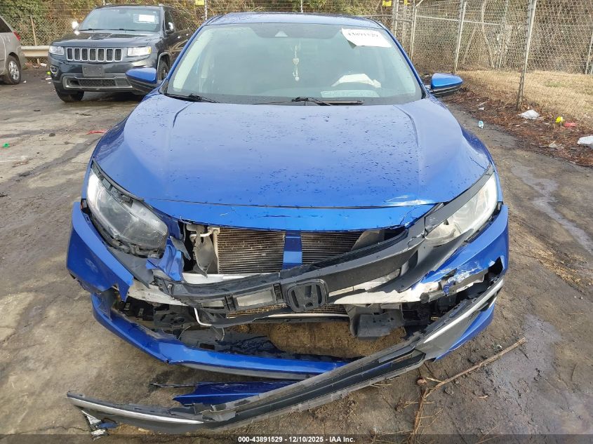 2021 Honda Civic Lx VIN: 2HGFC2F6XMH532934 Lot: 43891529