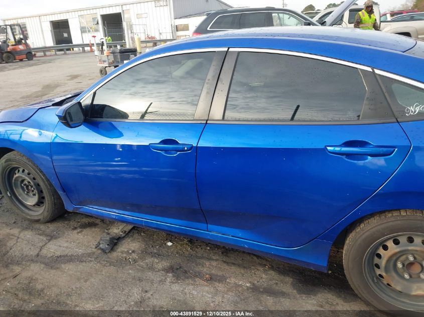 2021 Honda Civic Lx VIN: 2HGFC2F6XMH532934 Lot: 43891529