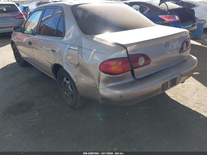 2002 Toyota Corolla Le VIN: 2T1BR12E82C557728 Lot: 43891554