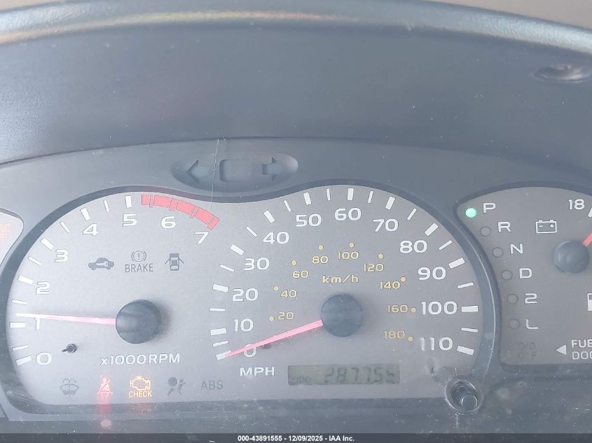 2002 Toyota Sequoia Sr5 V8 VIN: 5TDZT34AX2S059303 Lot: 43891555