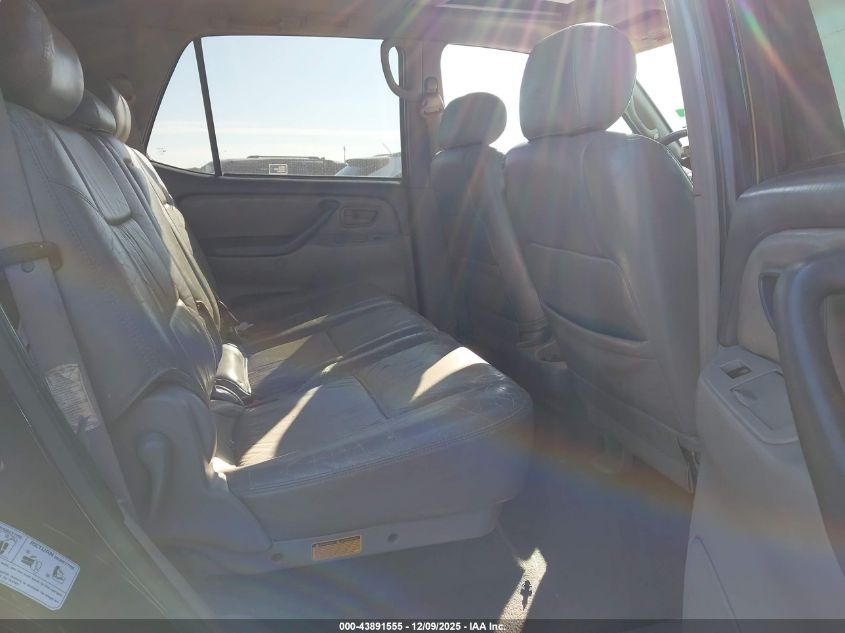 2002 Toyota Sequoia Sr5 V8 VIN: 5TDZT34AX2S059303 Lot: 43891555