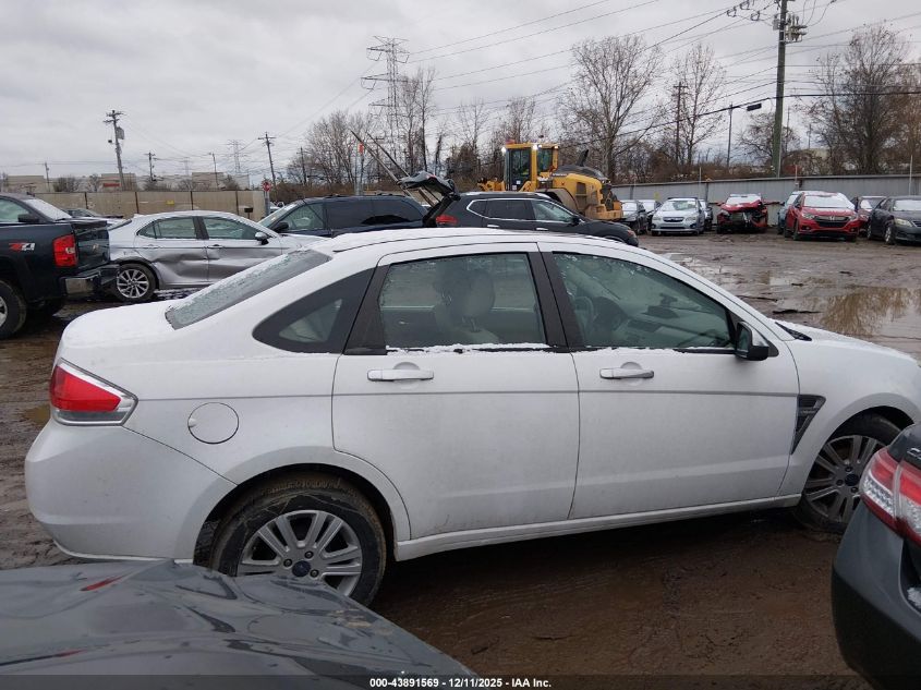 2008 Ford Focus Se/Ses VIN: 1FAHP35N68W161147 Lot: 43891569