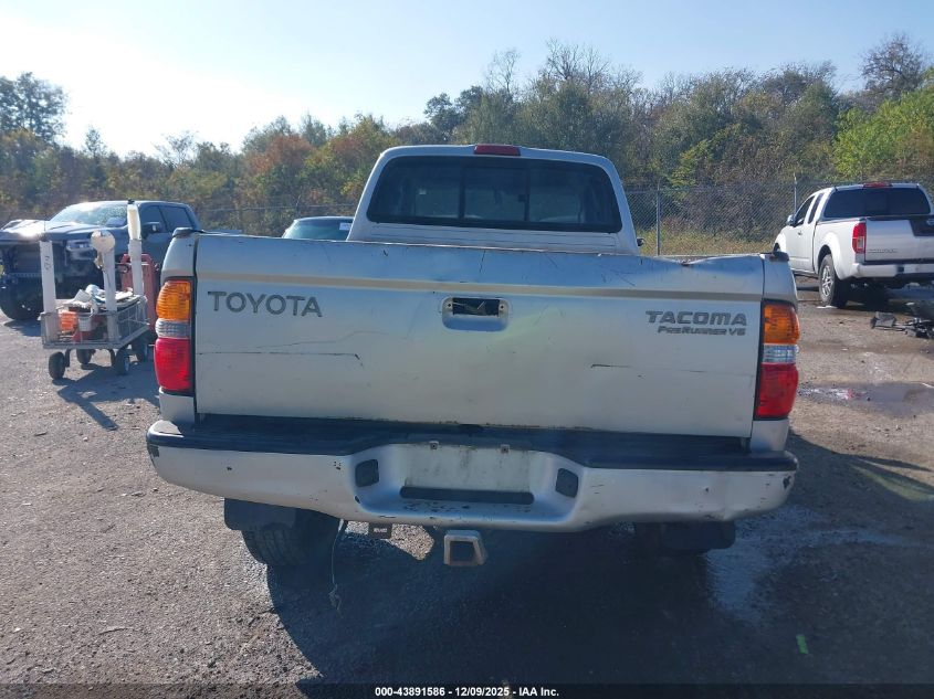 2003 Toyota Tacoma Prerunner V6 VIN: 5TESN92N23Z172378 Lot: 43891586