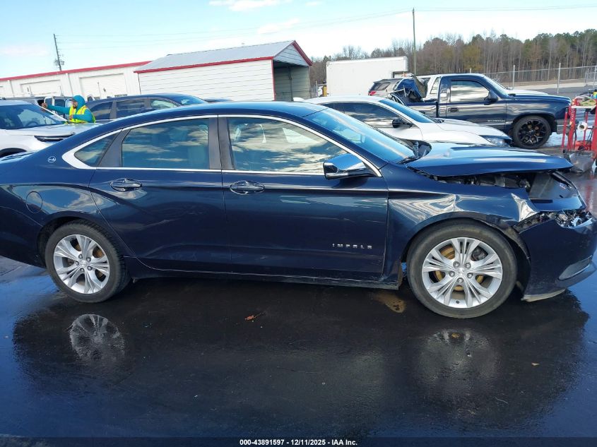 2014 Chevrolet Impala 2Lt VIN: 2G1125S35E9107599 Lot: 43891597