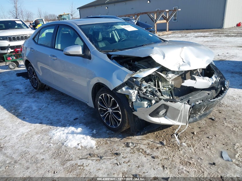 2016 Toyota Corolla S Plus