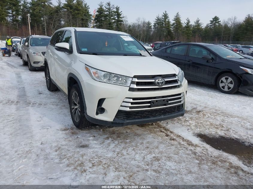 TOYOTA HIGHLANDER LE