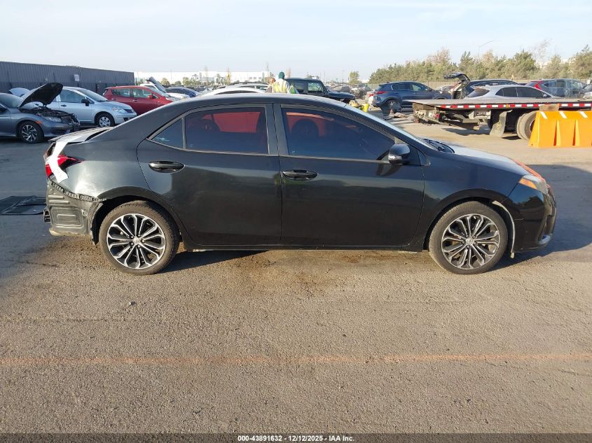 2015 Toyota Corolla S Plus VIN: 5YFBURHE3FP190750 Lot: 43891632