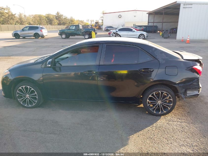 2015 Toyota Corolla S Plus VIN: 5YFBURHE3FP190750 Lot: 43891632