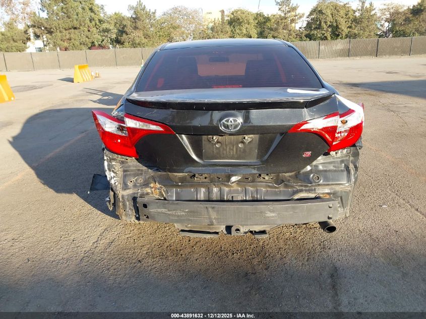 2015 Toyota Corolla S Plus VIN: 5YFBURHE3FP190750 Lot: 43891632