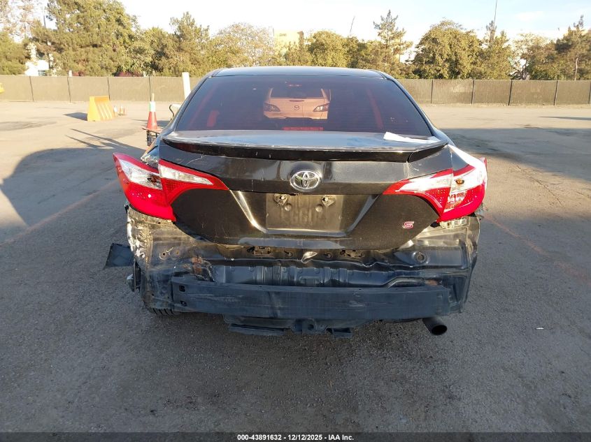 2015 Toyota Corolla S Plus VIN: 5YFBURHE3FP190750 Lot: 43891632