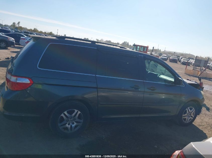 2006 Honda Odyssey Ex-L VIN: 5FNRL38726B424503 Lot: 43891636