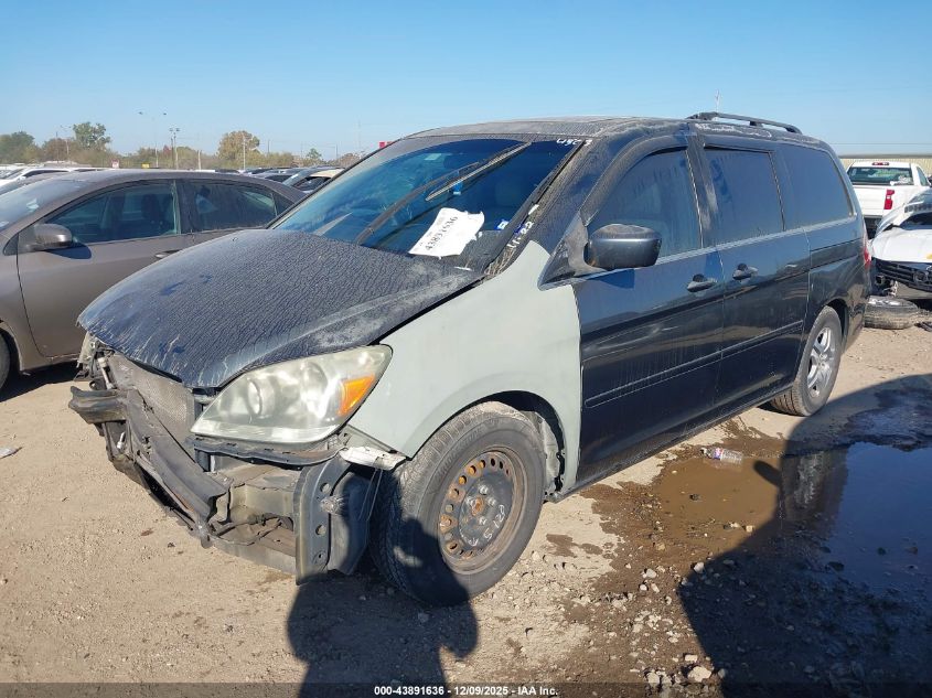 2006 Honda Odyssey Ex-L VIN: 5FNRL38726B424503 Lot: 43891636