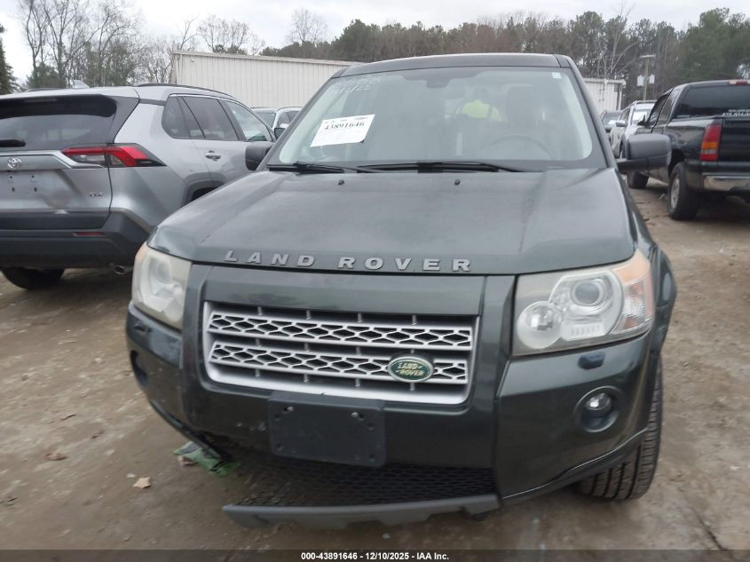 2009 Land Rover Lr2 Hse VIN: SALFT24N89H128688 Lot: 43891646