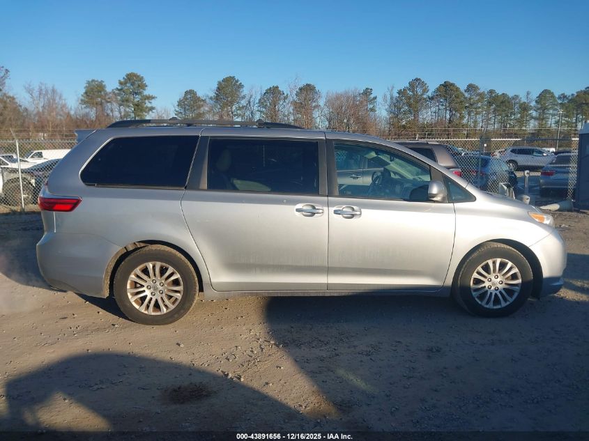 2016 Toyota Sienna Xle 8 Passenger VIN: 5TDYK3DC8GS752619 Lot: 43891656