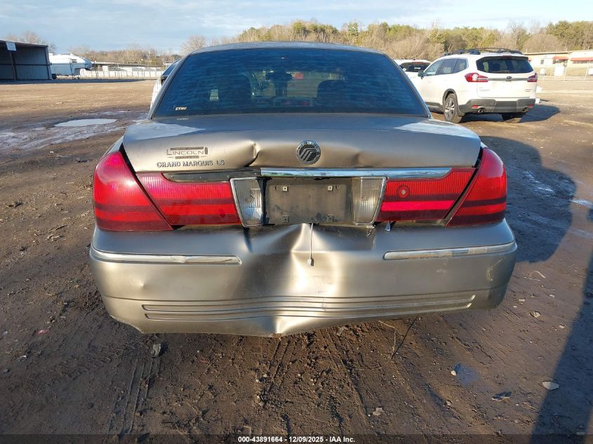 2003 Mercury Grand Marquis Ls VIN: 2MEFM75W93X665021 Lot: 43891664