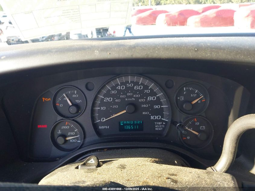 2005 Chevrolet Express VIN: 1GCEG15X351216682 Lot: 43891666