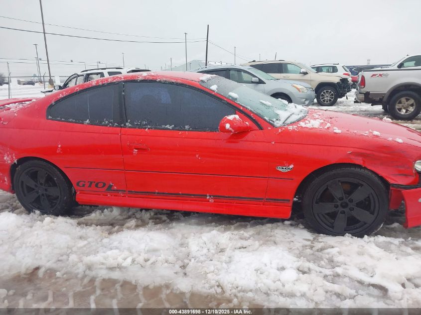 2004 Pontiac Gto VIN: 6G2VX12G24L214940 Lot: 43891698