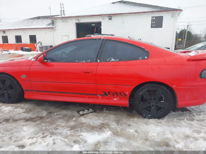 2004 Pontiac Gto VIN: 6G2VX12G24L214940 Lot: 43891698