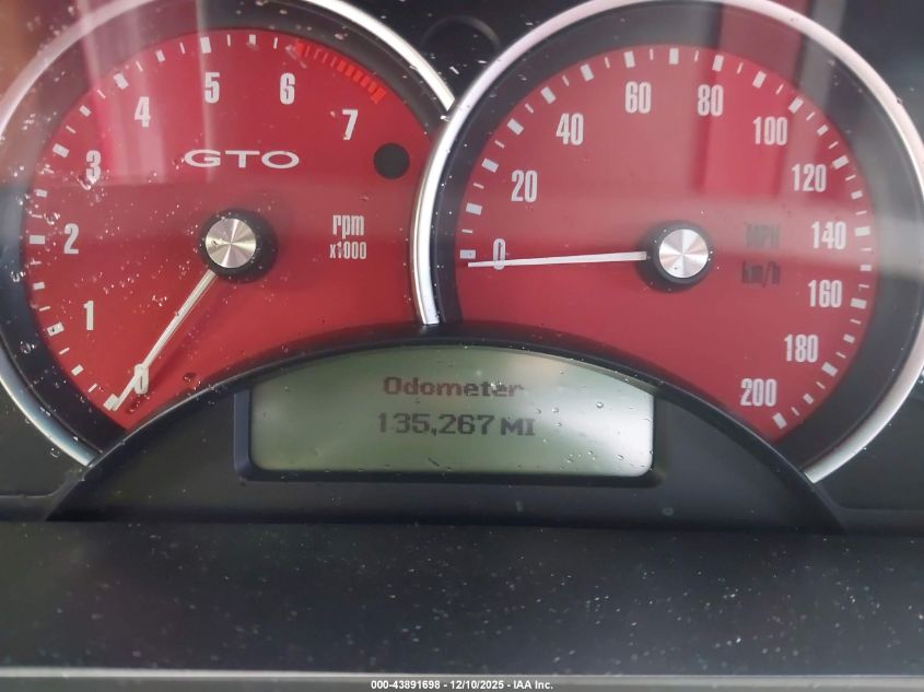 2004 Pontiac Gto VIN: 6G2VX12G24L214940 Lot: 43891698