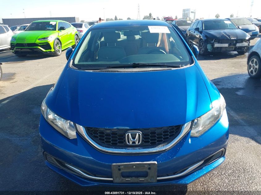 2015 Honda Civic Lx VIN: 2HGFB2F56FH517649 Lot: 43891731