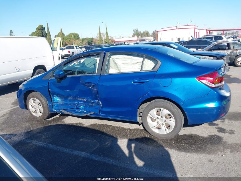 2015 Honda Civic Lx VIN: 2HGFB2F56FH517649 Lot: 43891731